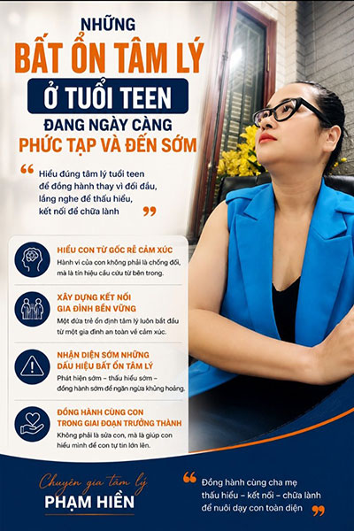 Những bất ổn tâm lý ở tuổi teen đang ngày càng phức tạp và đến sớm